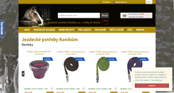 Desktop Screenshot of konikum.cz